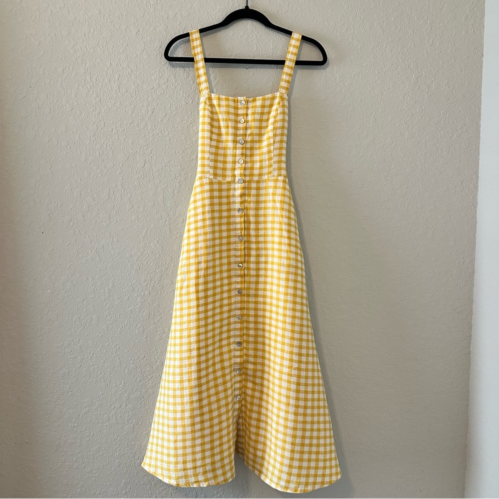 Cynthia Rowley Linen Midi Dress